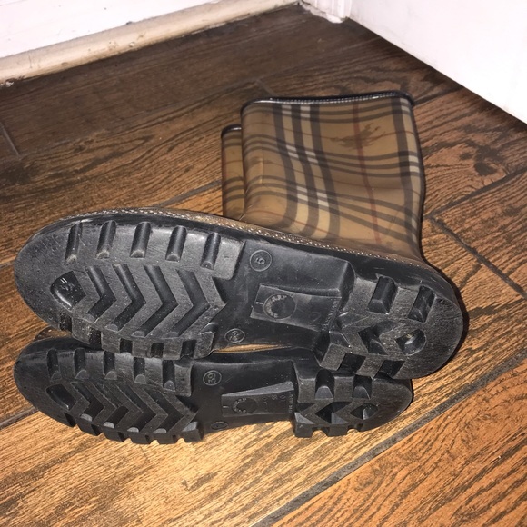 Authentic Burberry Rain Boots Size 39 - Picture 8 of 8